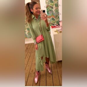 Tuckernuck gingham midi worn once size small in new condition